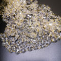 12 Pieces 30cm Clear Crystal Bead Strands 14mm Sparkly K9 Crystal Glass Octagon Beads Chandelier Lamp Bead Chain Hanging Ornament for DIY Christmas Tree Wedding Door Curtain Jewelry Decoration. 