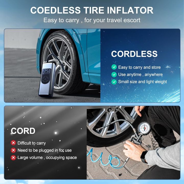 Tolsen%20Tire%20Inflator%20Portable%20Air%20Compressor,%20Electric%20Cordless%20Air%20Pump%20with%20LED%20Lighting%20Digital%20Display,%20Fast%20Inflation%20150PSI,%20Press%20Gauge,%20Auto%20Off%20for%20Car%20Bike%20Motorcycle%20Ball%20-%20Image%203