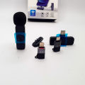 Wireless MIC K8 3in1 MICROPHONE Vlogging Mic with Microphone Accessories Video for Type C Android Micro, IOS Lightining & 3.5mm Jack. 