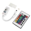 WiFi LED Controller with Remote Control DC5-24V for RGB Strip By Smart Phone APP Control. 