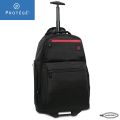 Protege 22″ Black Rolling Backpack for 15.6" Inches laptop with Telescopic Handle Best for Travelers. 