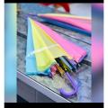 Beautiful Design Umbrella with superior Quality and Random Color - Sunny and Rain Umbrella for Women Man. 