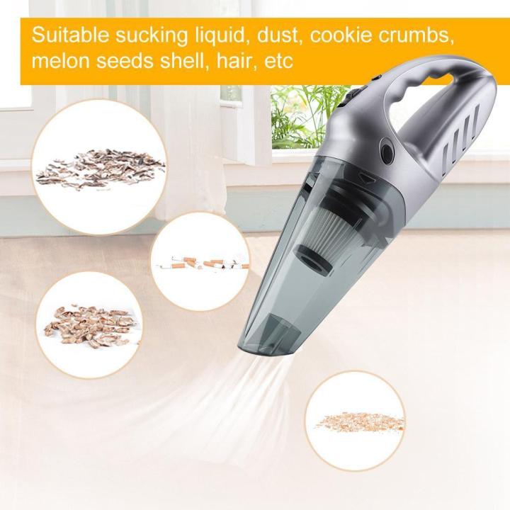 12V 120W Portable Car Vacuum Cleaner Wet Dry Dust Dirt Handheld Remover