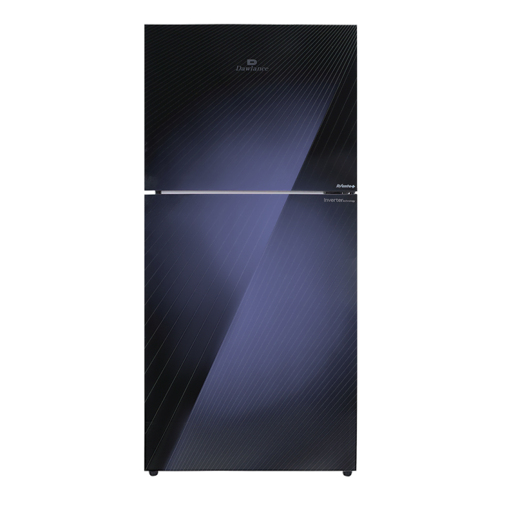 Dawlance Refrigerator 9193LF Avante +  Inverter Midnight Green / Platinum Silver , 18 Cubic Feet , Inverter Technology Large size with 12 Years Warranty