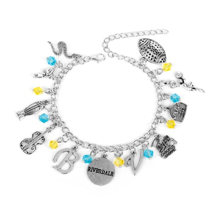 【Hengli jewelry story】RIVERDALE Bracelets for Women Charms Bracelet&Bangle Wristbands Newest Jewelry Female Girls