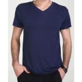 Bamboo Fibre S-5XL T Shirt Men Cotton Soft Comfy Undershirts Short Sleeve Tees Casual Summer T-Shirt Loose Round Neck Male Fashion Tshirt Plus Size Black Grey Dark Blue Green Maroon White Solid Color. 