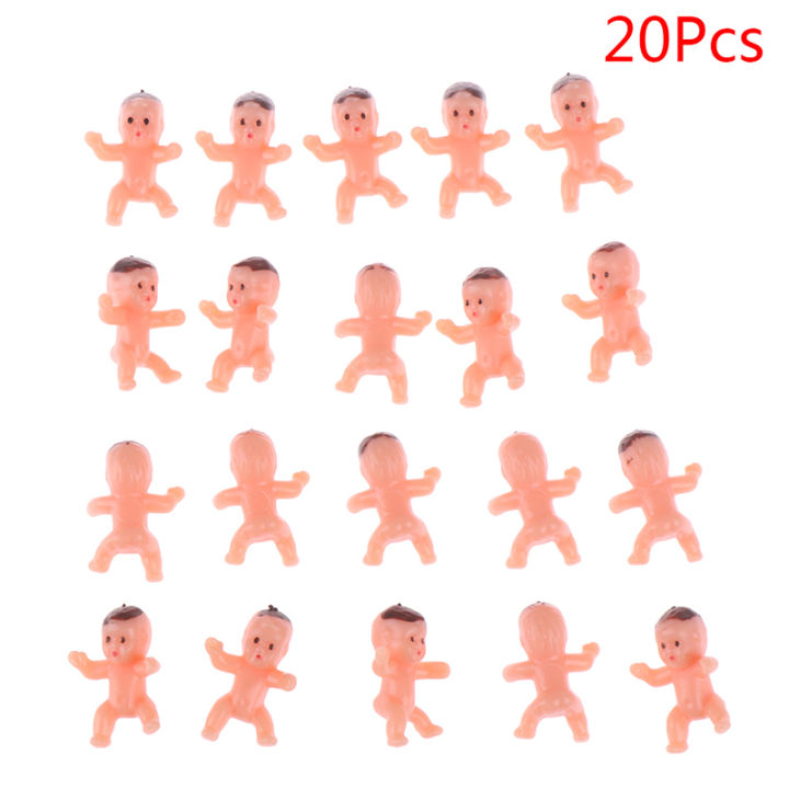 【BestGO】 10/20/60Pcs 1inch mini plastic baby kids