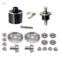 Metal RC Differential Gear Set for WLtoys 144001 1/14 RC Car DIY Spare Parts. 