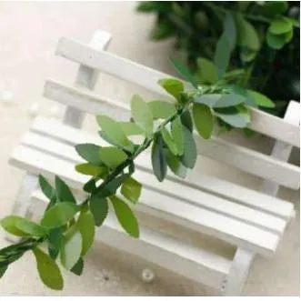 Artificial%20Silk%20Garland%20Green%20leaves%20for%20wedding,%20Car%20and%20living%20room%20decoration%203.75m%20Length%20-%20Image%203