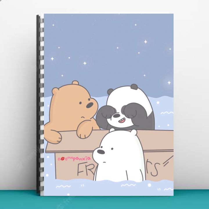 CRAZY BEARS A4 SIZE NOTEBOOK ARTICLE 2 (5136) | Daraz.pk
