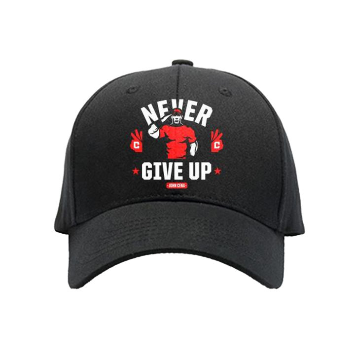 John Cena Never Give Up  Printed Cap