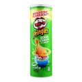 Pringles Potato Crisps Sour Creme Onion Flavor Chips 165 GM Pack. 