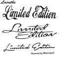 Car Styling Limited Edition Sticker Funny Auto Car Sticker Badge Decal Motorcycle Stickers for Suzuki Honda Kawasaki. 