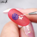 Monja 15Pcs/Set Nail Art Brush Acrylic UV Gel French Design Painting Line Manicure Brush Rhinestone Embellished Manicure Tools. 