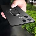 Phone case For infinix GT20 Pro Back cover Finger Metal Ring Kickstand Car Holder Matte Soft Silicone Cover For infinix GT 20 Pro Cover cases. 
