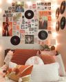 3 Pcs  Vinyl Record for Decorating Rock Music Party Birthday office Home Wall Decoration Theme Party 70s 80s 90s Retro Vintage Old School (2 Lps , 1 Eps Vinyl Reord). 