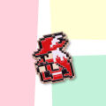 FF1 Red Mage sprite Magic Knight Combat Medic Warriors of Light enamel pin Vintage Video Games Characters brooch badge. 