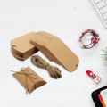 Packing Box Foldable Handmade with Hemp Rope Prestant Box. 