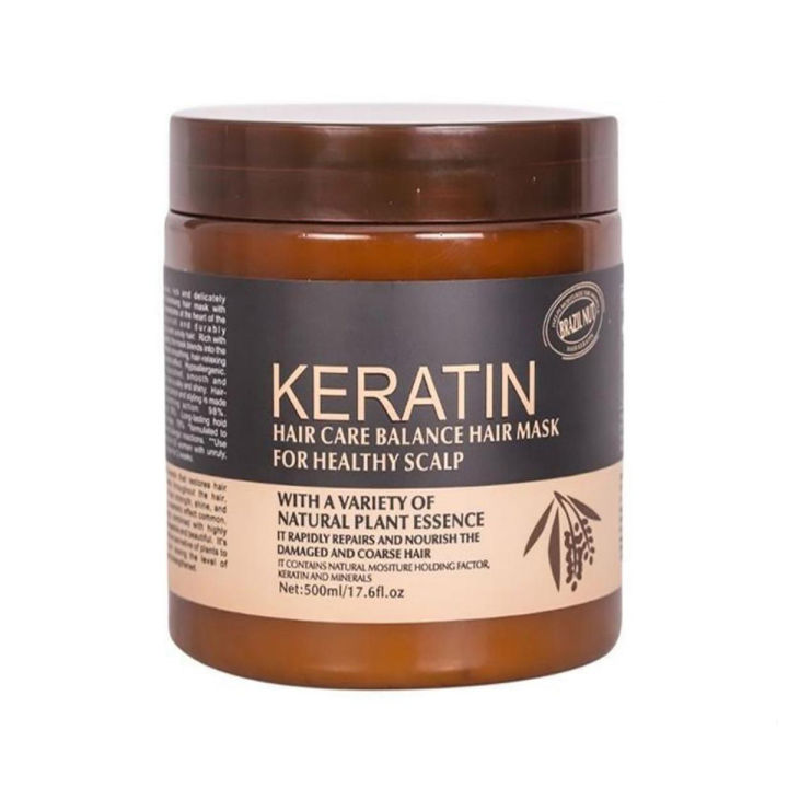 Keratin Hair Care Balance Hair Mask And Treatment for Healthy Scalp 500 ml