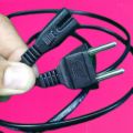 3.7 Feet AC 110V-220V Power Cable for DC Adapters, Laptop Chargers, Power Supply, and Tape Recorder - 2 Pin Lead Cord - Durable and Reliable for Home and Office Use | SUPER ALL IN ONE. 