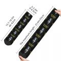 Funny Crazy Sock for Men Regan Macneil Design Hip Hop The Exorcist Horror Film Quality Pattern Printed Crew Sock Seamless Gift. 