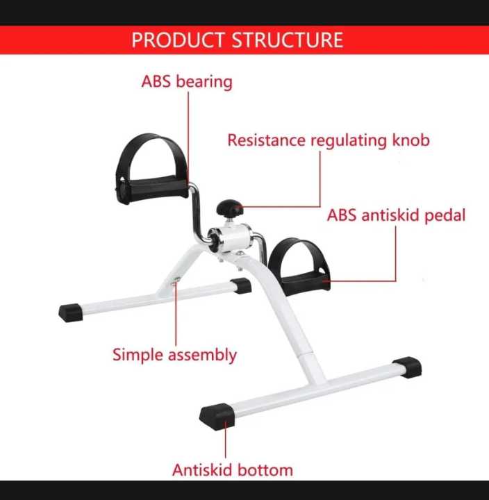 ASM%20%20%20%20Exerciser%20Leg%20Arm%20Workout%20Machine%20Under%20Desk%20Bike%20Foldable%20Mini%20Bike%20Foot%20Pedal%20Cycle%20-%20White%20-%20Image%205