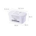 【FUN LIVE】 Japan Fresh-Keeping Box Refrigerator Storage Box Frozen Meat Rice Box Refrigerated Sealed Box. 