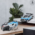 Toyota Hilux 4x4 Revo Dala 1:32 Scale Die-Cast Pickup Truck Model For Kids - Chevrolet Silverado - Ford F-150 Raptor - Revo & Vigo Metal SUV Toy For Kids - Size Approx. 5 Inches - Orange. 