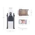 3 in 1 Vegetable Cutter Machine,Multifunctional Kitchen Gadgets Cutting Machine,Kitchen Food chopper Machine onion chopper Hand Pull Speedy Chopper Turbo Cutter Nicer Dicer Plus Garlic Press Multifunctional High Quality ABS Vegetable & Fruit Slicer - Prec. 