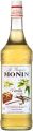 Monin Premium Flavored Syrup In Glass Bottle | 1L Monin Syrup Bottles of Vanilla Syrup, Caramel Syrup, & Hazelnut Syrup | Cocktails & Coffee Syrup. 