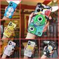 TPU Anti-knock Phone Case For infinix X6821/Zero20 Simplicity Back Cover Cartoon Glitter Waterproof Durable Soft Case. 