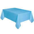 LIGHT BLUE TABLE COVER ( 54 INCH X 72 INCH ). 