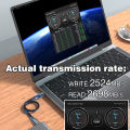 Thunderbolt 4 Cable USB4 40Gbps Data Transfer Cable 8K@60Hz UHD Video Cable PD240W Fast Charging For Laptops eGPU Phone MacBook. 