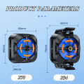 100% Quality+COD X79 Phone Cooler Magnet Gaming Radiator Wireless Portable Cooling Fan. 
