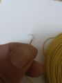 70 Yards (70 Gazz) Yellow Silver Copper Jumper Wire Cable for Circuit Board Soldering (inner 5 silver copper wires). 
