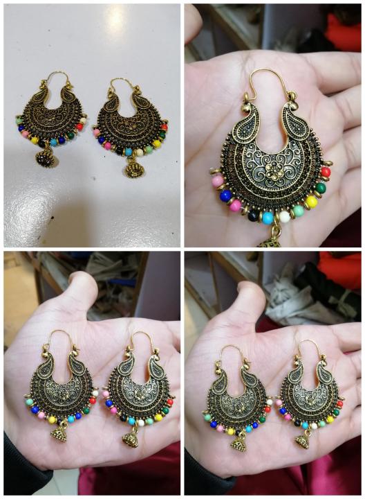 Indian jhumka earrings new style