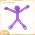 Enigma- Mini People Toy Colorful Humanoid Fridge Magnet Stress Relief Toy Fun Mini People Fidget Toy for Home Office Travel Perfect Christmas Gift for Kids Adults Magnetic Man Toy. 