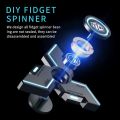 INNÔPLUS Fidget Spinner, Fidget Spinners Cool, Fidget Spinners for Kids, Stress Anxiety ADHD Relief Figets Toy, Fidget Light Up Spinner, Metal Finger Hand Spinner Toy with Luminous Light. 