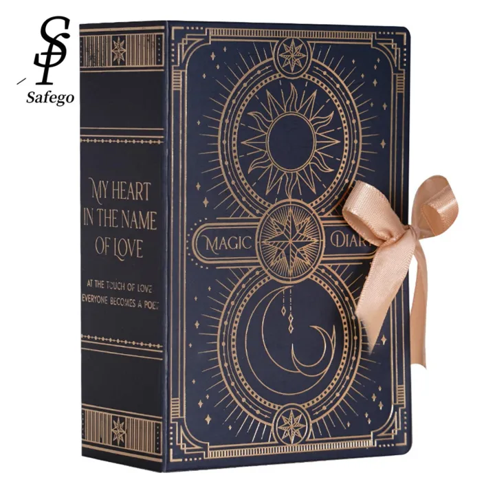 Safego Candy Box Lidded Portable Book Shape Candy Gift Box | Daraz.pk