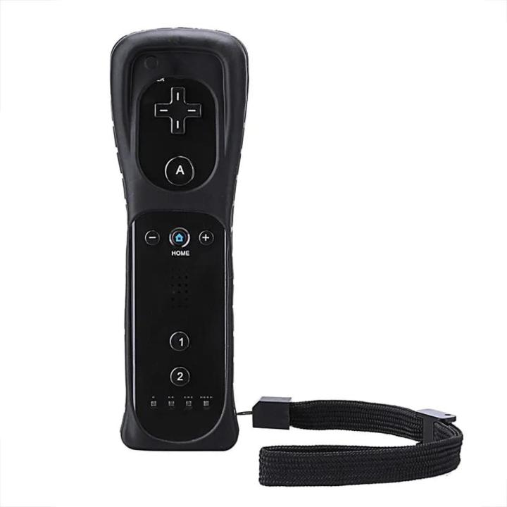For Wii Remote Controle Wireless GamePad Remote Controller Straight Handle Controllers Joystick Joypad with Silicone Cover