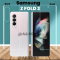 Samsung Galaxy Z Fold 3 Screen Protector Front And Back Hydrogel film Jelly Protector. 