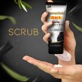Arena Gold 3 in 1 Wash + Scrub +Mask |Facial Cleansing Scrub|Pimple Removal Mask| |Facial Cleanser|Scrub+Mask+ Face Wash. 