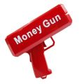 Rain Money Gun Toy with 100 Pcs Play Money Cash Paper Playing Spray. 