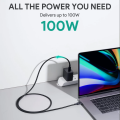 Aukey Gen2 E Marker PD 100W USB 3.1 Type C To Type C Cable (CB-CD21). 