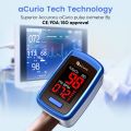 aCurio Pulse Oximeter NHS Test Oximeter - CE Approved Oxygen Monitor Finger Adults and Child Heart-Rate Monitor - Oxygen Saturation Monitor Accurate Fast Blood Oxygen Monitor Heart Rate Monitor ORIGINAL UK ZONE. 