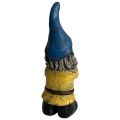 Horror Gnome Resin Ornaments Garden Gnome Statue Tricky Dwarf Zombie Figurine Decoration for Home Garden Patio Decor. 