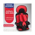 【ETOP】 Adjustable Safe Seat Portable Car Baby Chair Baby Car Seat Kids Safety Travel Seat（for 3-12 year） L size. 