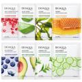 BIOAQUA Pack of 8 Face Sheet Mask for Dry Skin, Dullness & Hydration - Mixed Fruit Extracts. 
