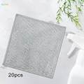 20Pcs Wire Dishcloth Metal Wire Dish Towels No Scratch Steel Wire Dishwashing Rags Wire Cleaning. 