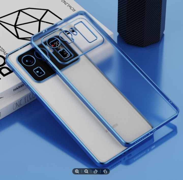 Caisng for c Straight Edge Electroplating Matte Translucent Protective Case Cover